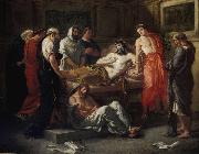 Eugene Delacroix Last Words of the Emperor Marcus Aurelius USA oil painting artist